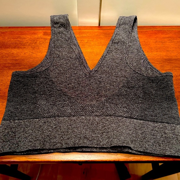 Gray H&M sports bra, Medium. - Picture 1 of 5
